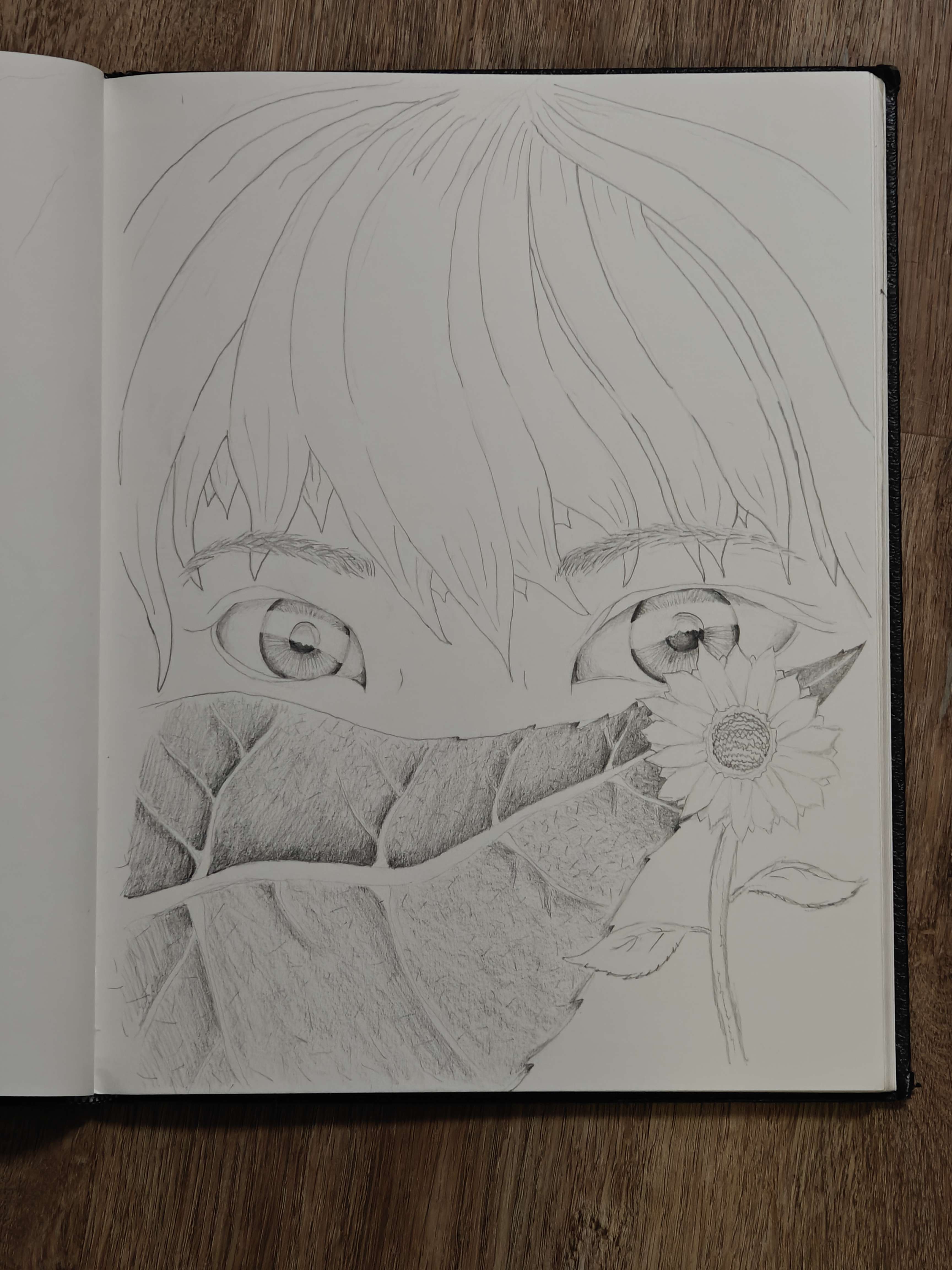 pencil on paper (March 2026)